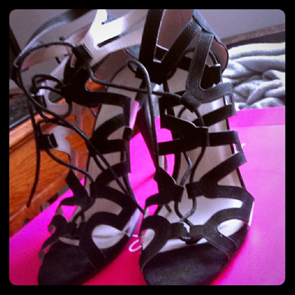 Black heels